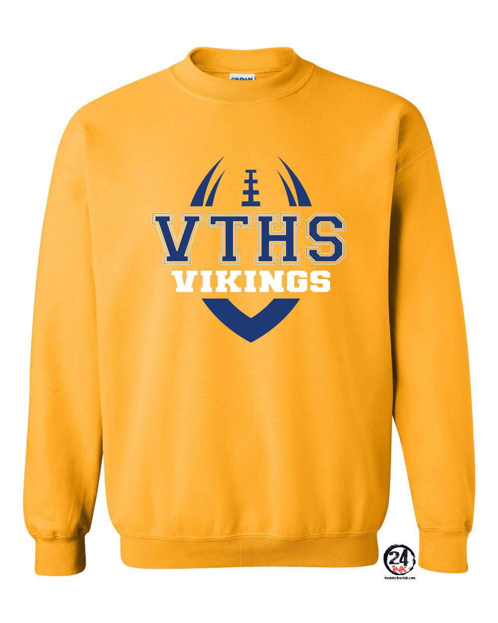 Minnesota Vikings, NFL One of a KIND Vintage Sweatshirt with Crystal S –  ShopCrystalRags