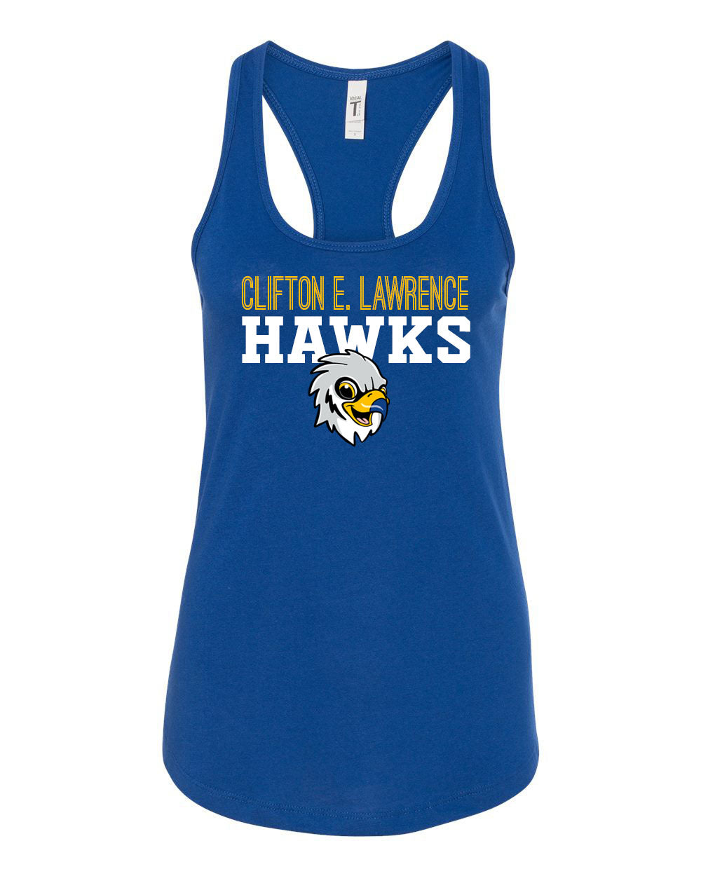 Clifton E. Lawrence Racerback Tank Top Design 1