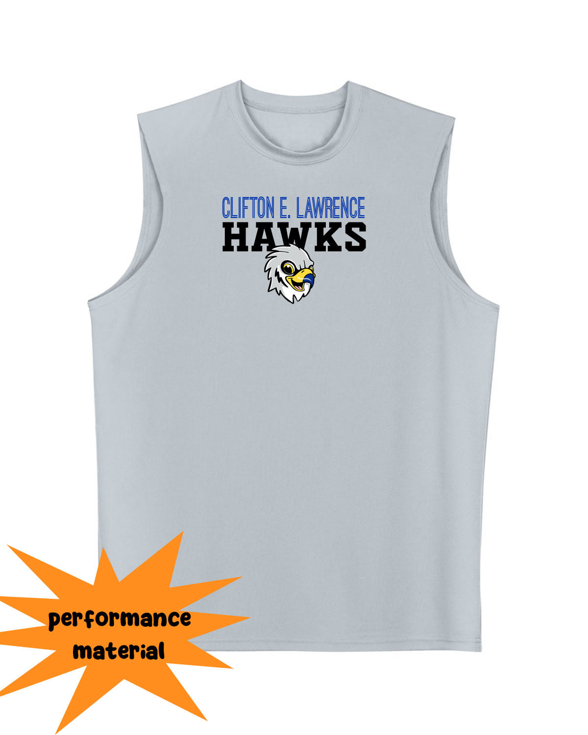Clifton E. Lawrence Men's Performance Tank Top Design 1