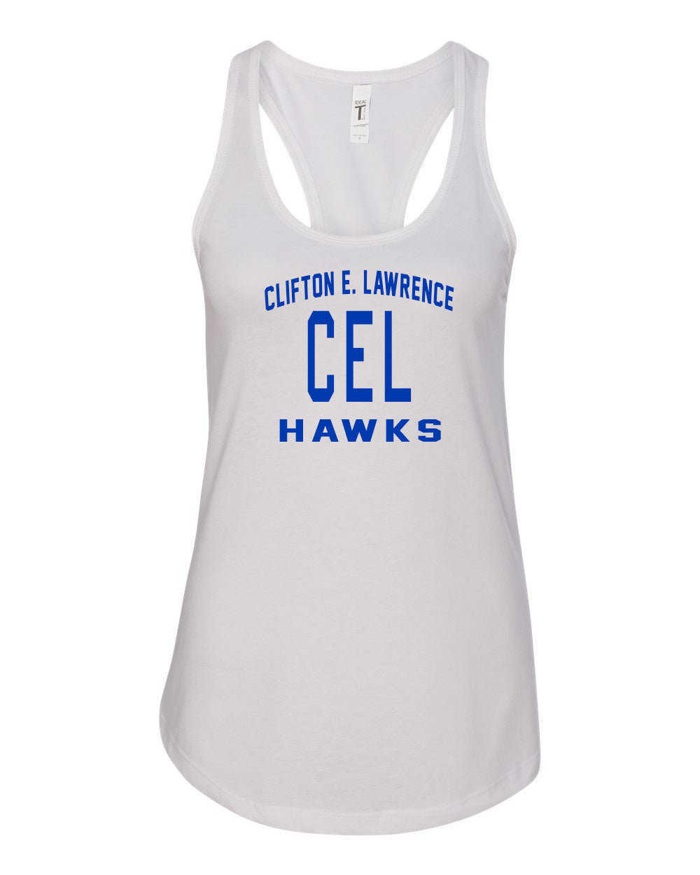 Clifton E. Lawrence Racerback Tank Top Design 3