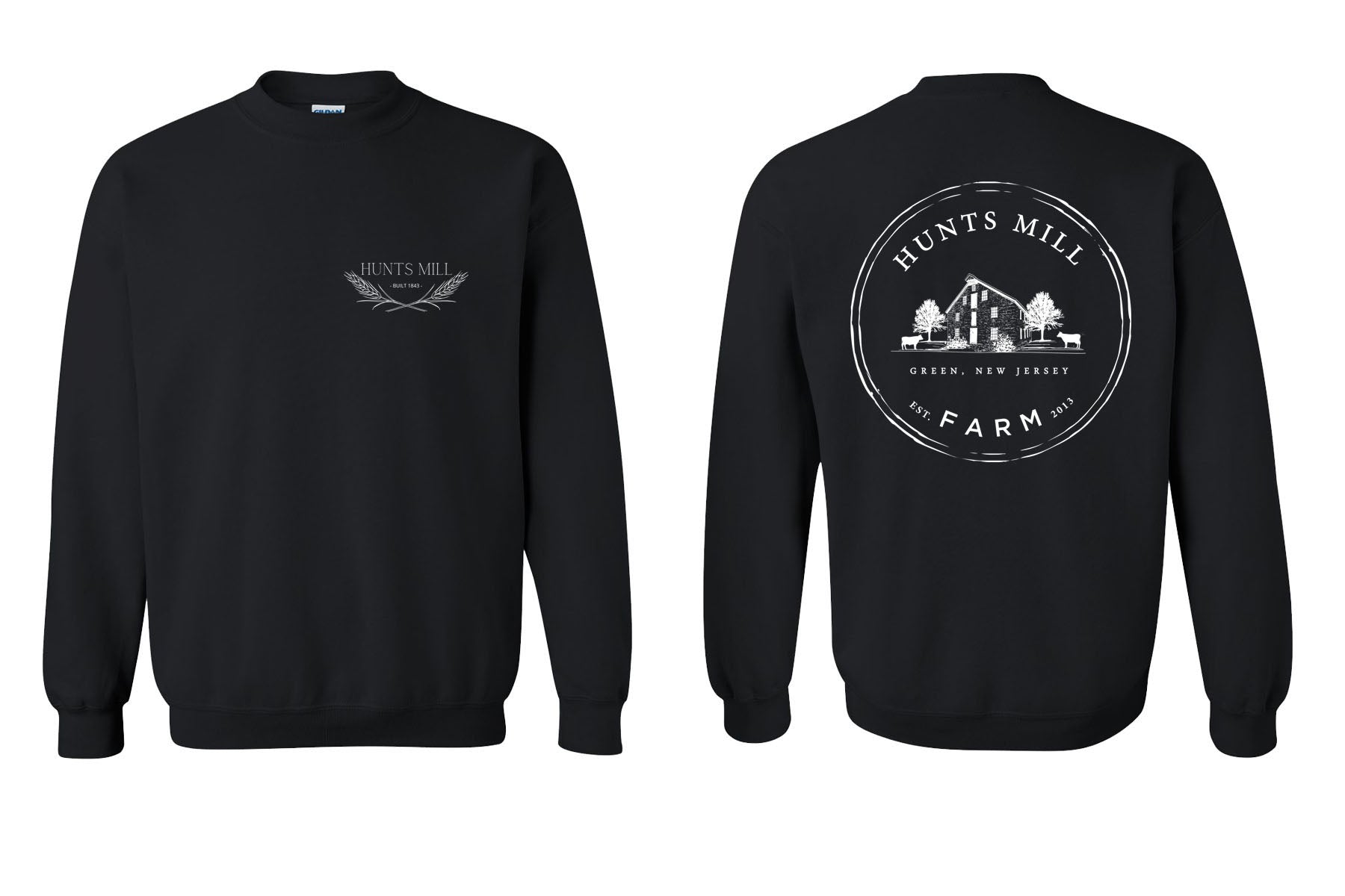 Hunts Mill Farm Non Hooded Sweatshirt