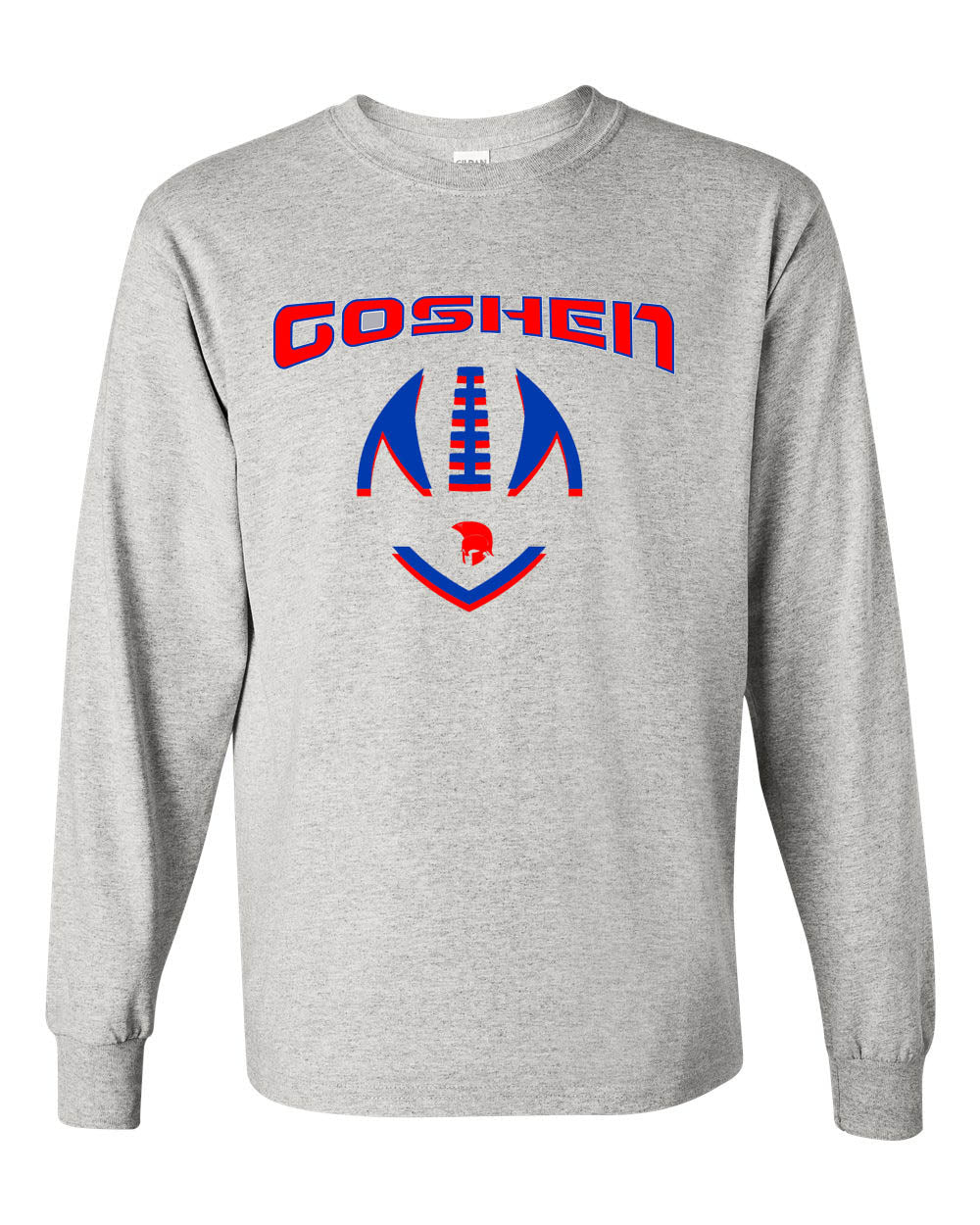 Goshen Football Design 8 Long Sleeve Shirt