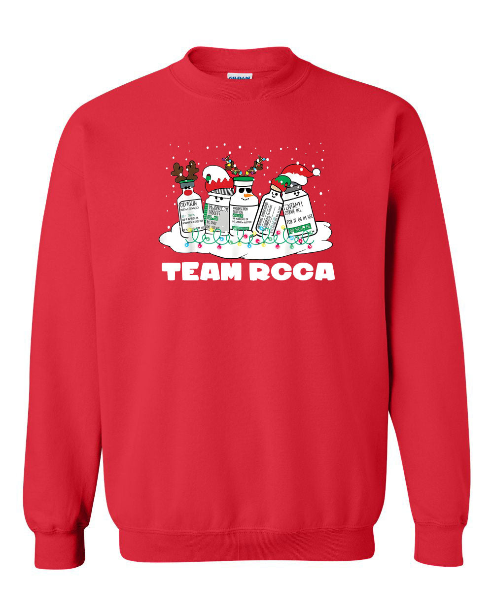 Christmas Medical non hooded sweatshirt