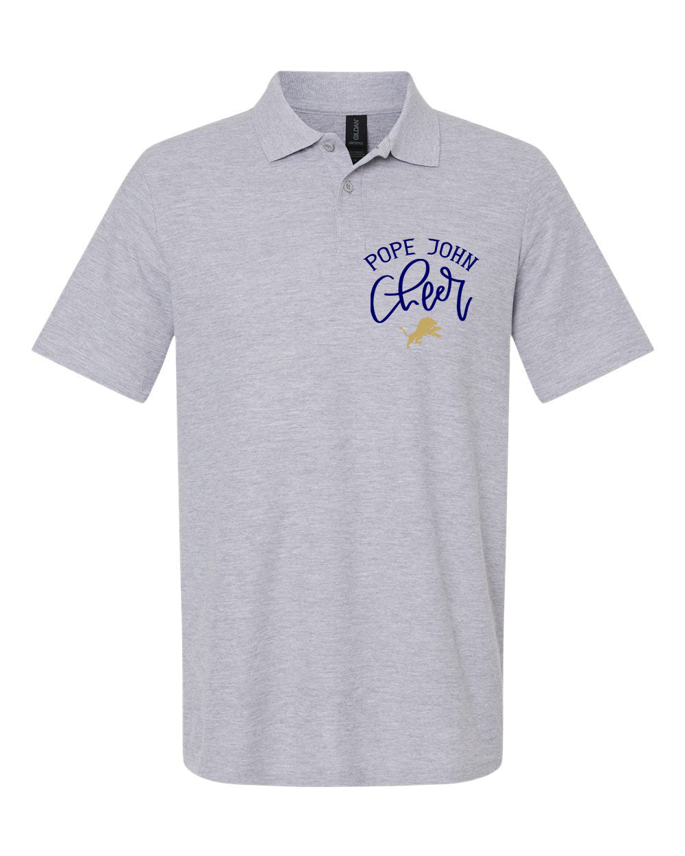 Pope John Cheer Design 8 Polo T-Shirt