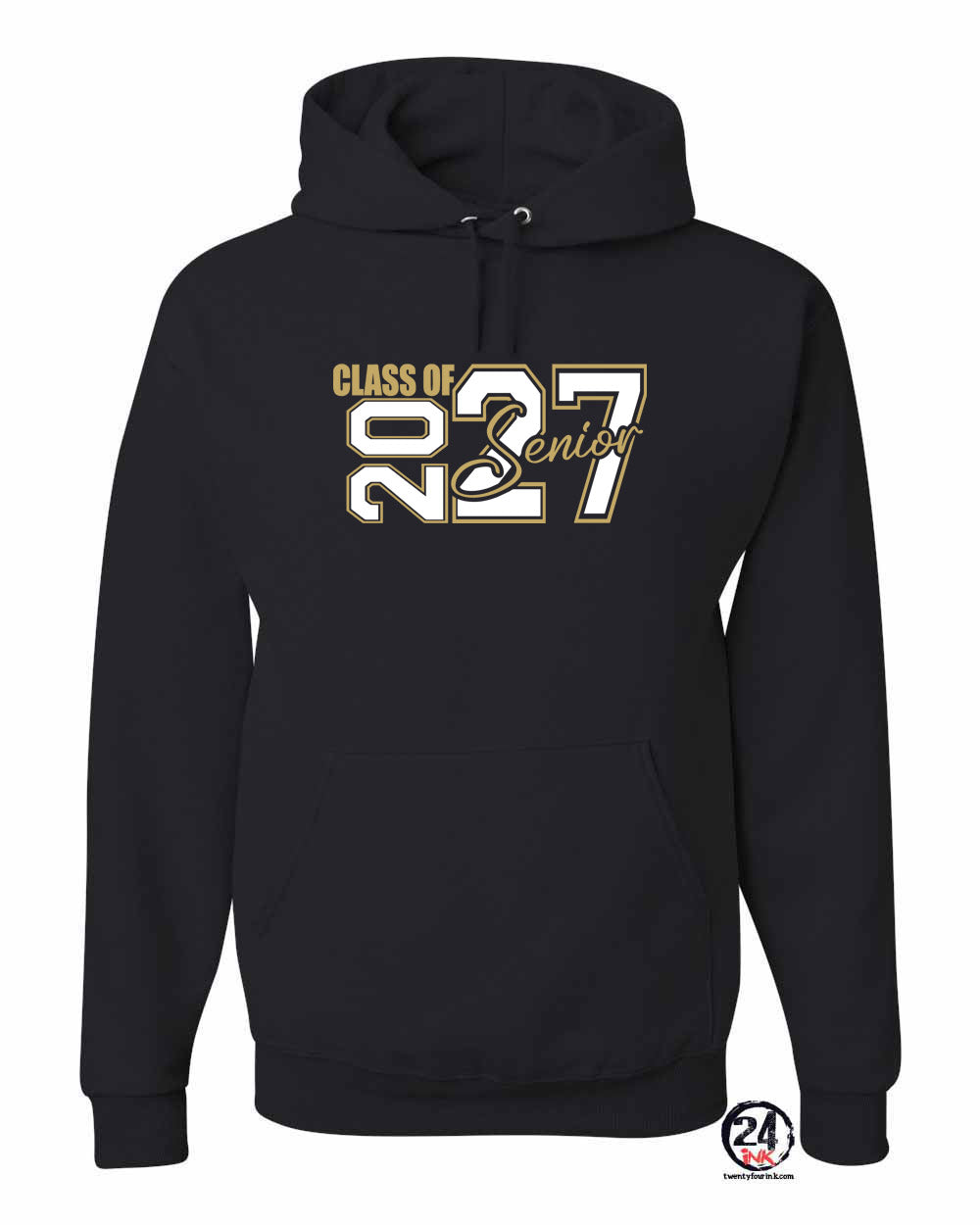 Graduation 2027 Hooded Sweatshirt Design 3
