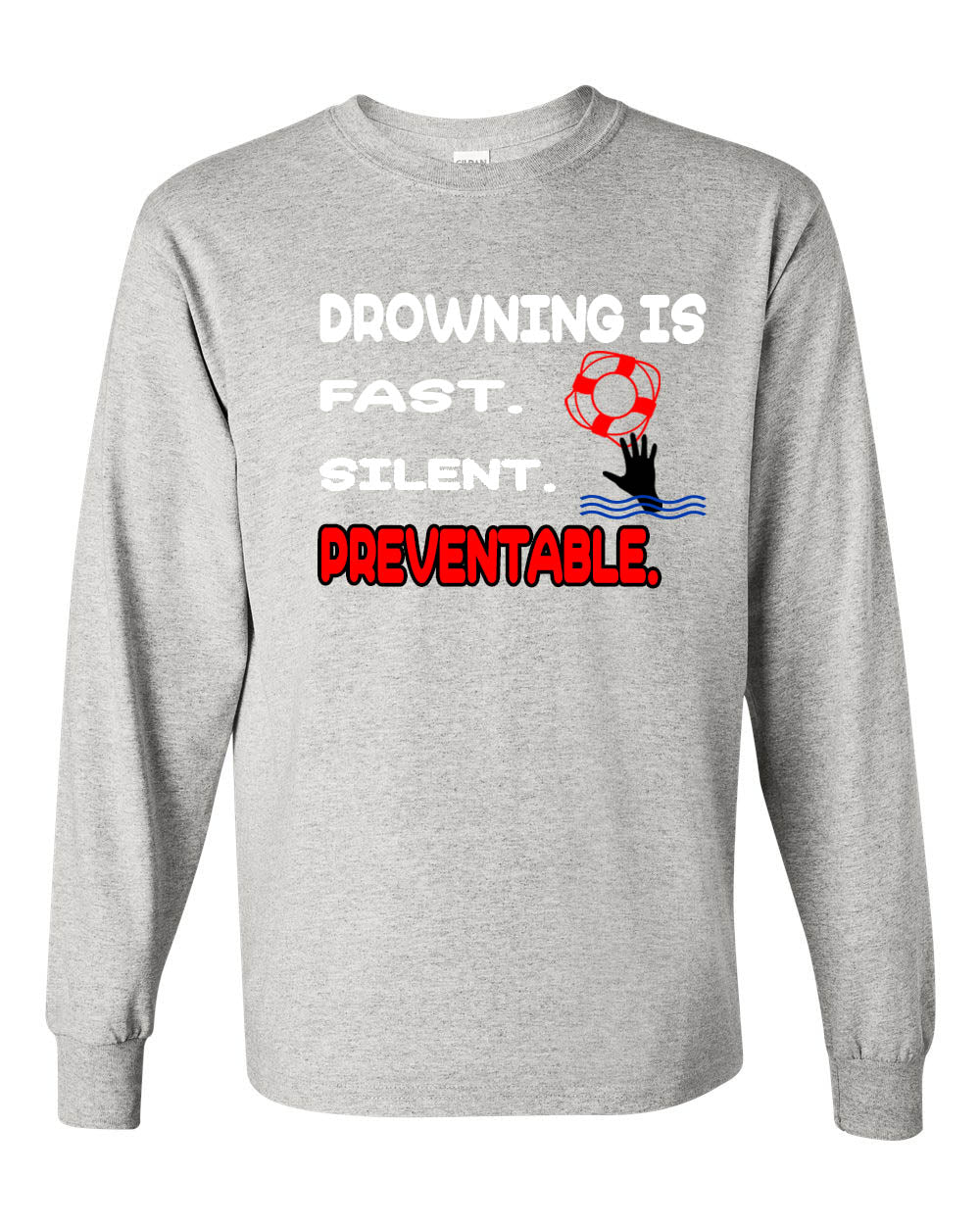 Water Safety Event Long Sleeve Shirt