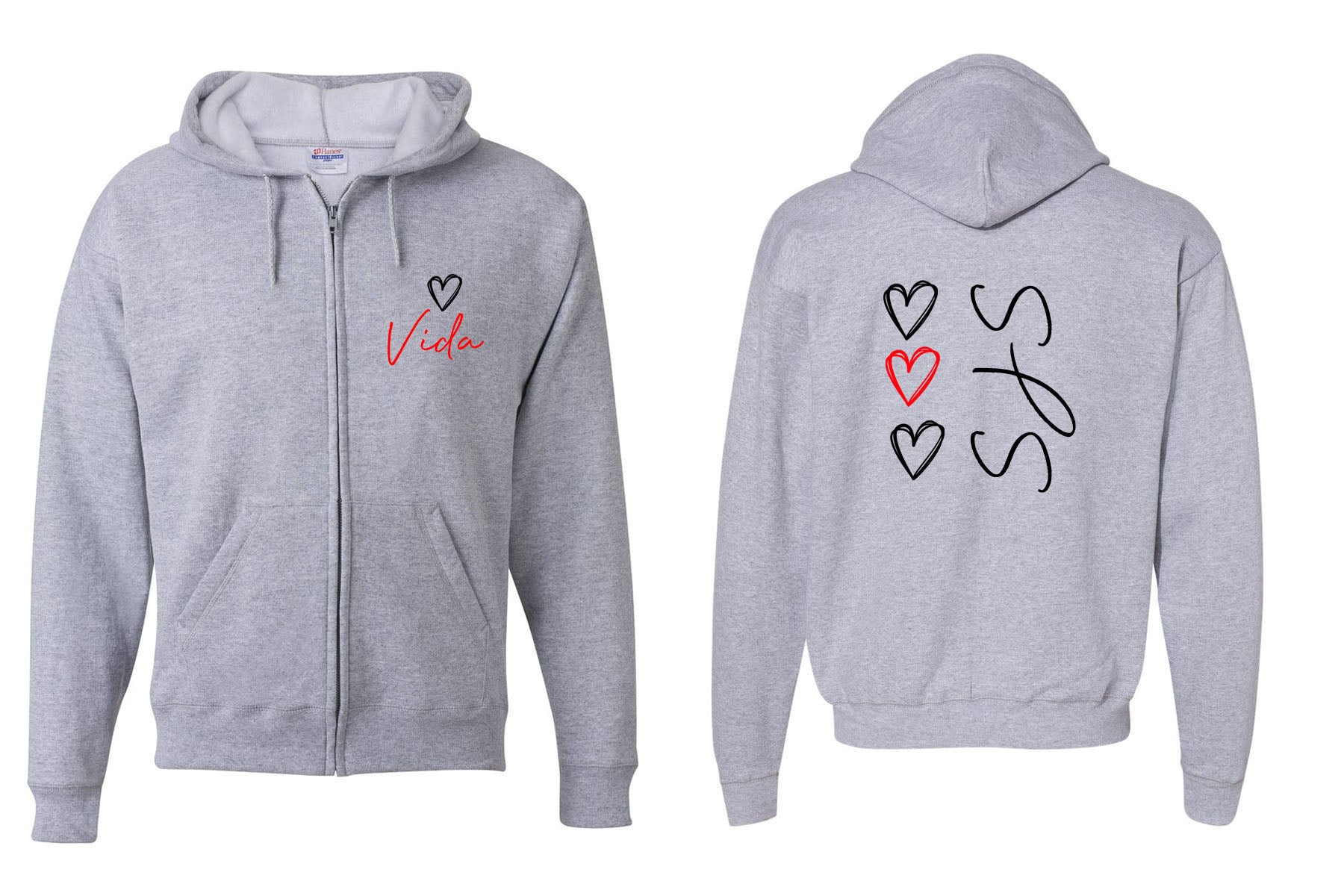 St. John's Design 1 Zip up Sweatshirt