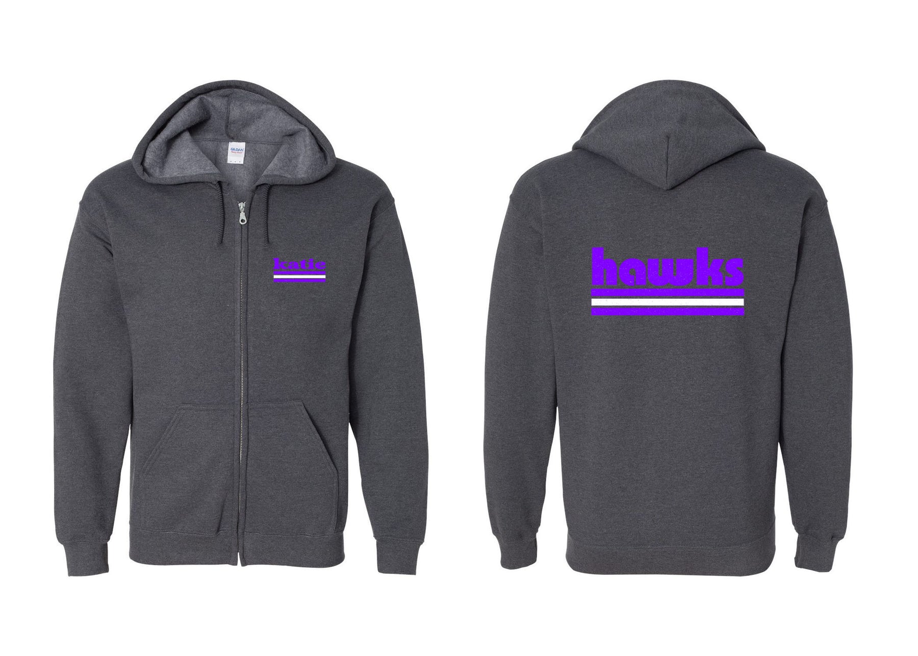 McKeown Design 18 Zip up Sweatshirt