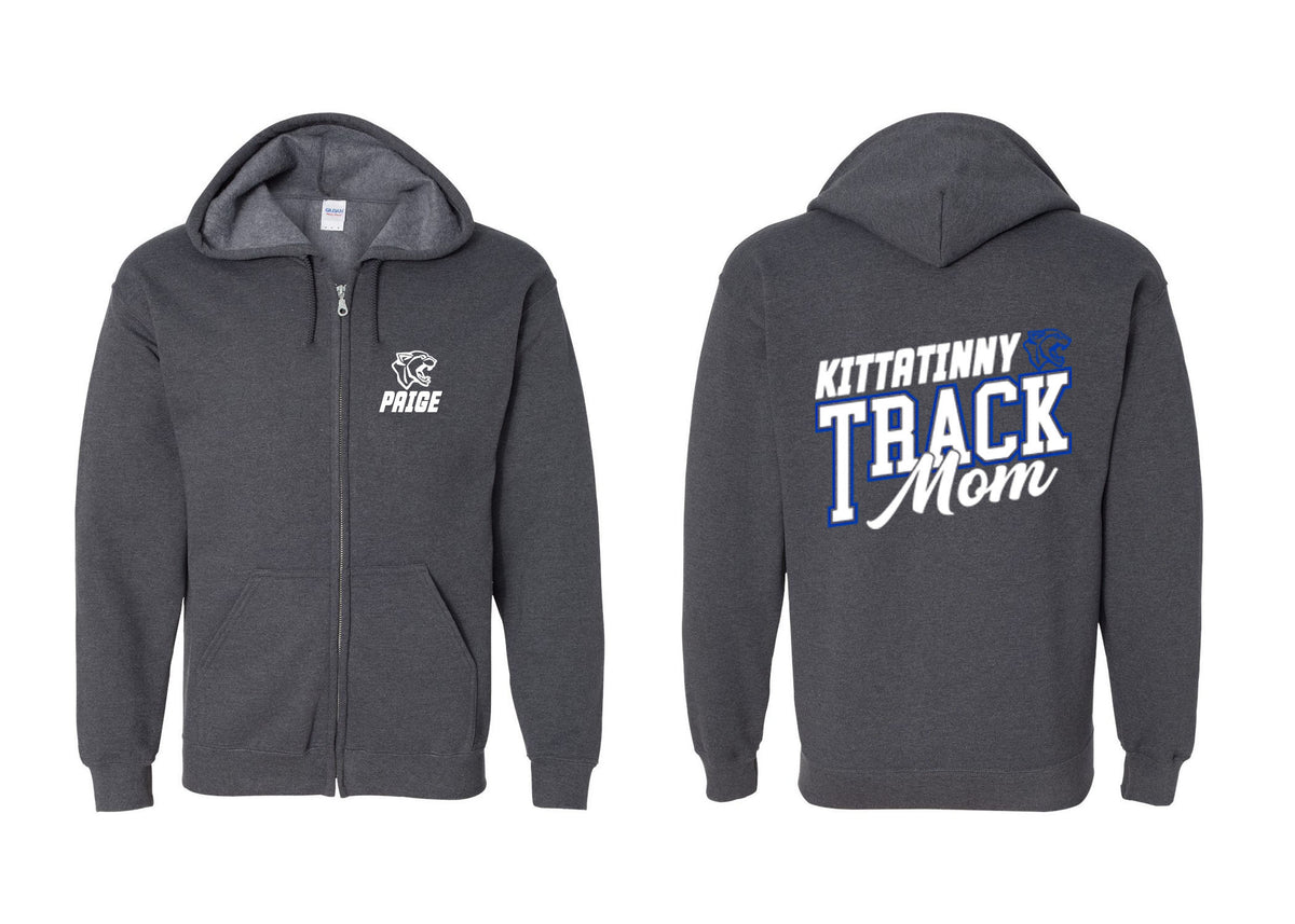Kittatinny Track design 4 Zip up Sweatshirt