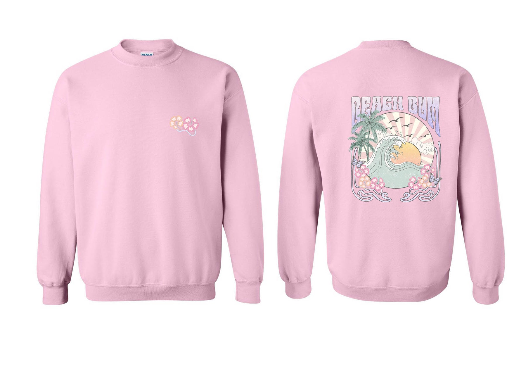 Beach Bum Non Hooded Sweatshirt