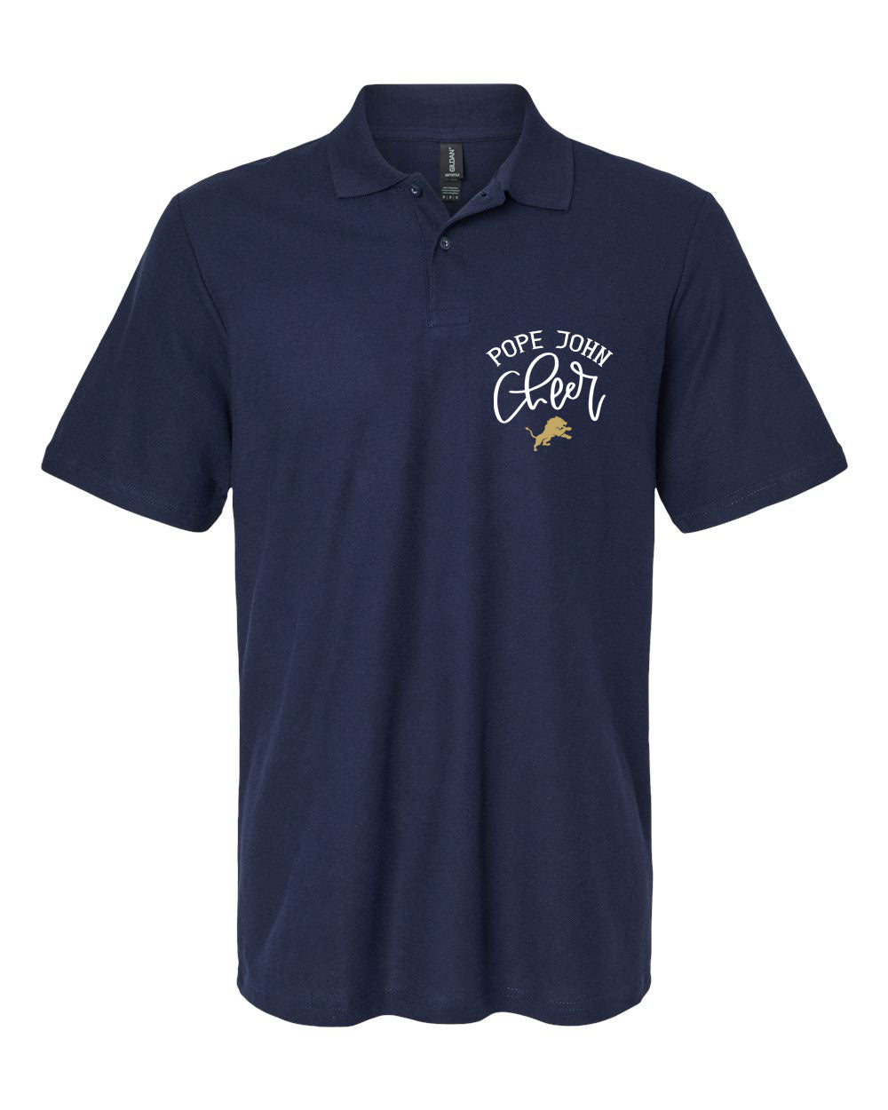 Pope John Cheer Design 8 Polo T-Shirt