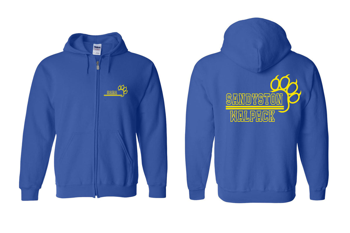 Sandyston Walpack design 16 Zip up Sweatshirt