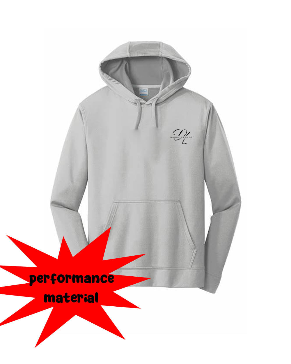 DL Dance Project Performance Hooded Sweatshirt Design 3