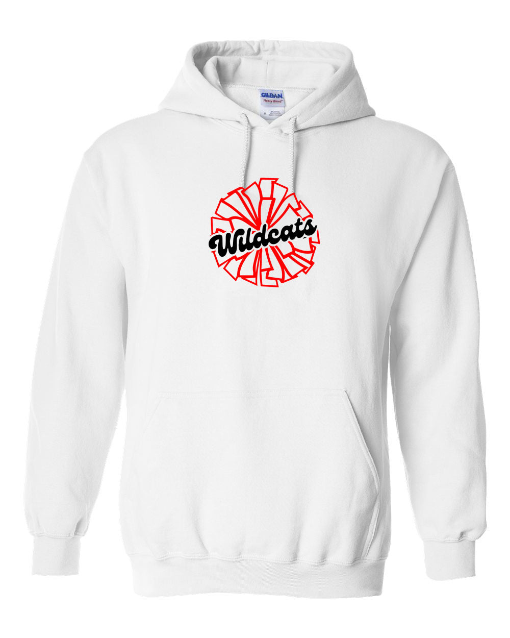Wildcats Cheer Hooded Sweatshirt Design 1