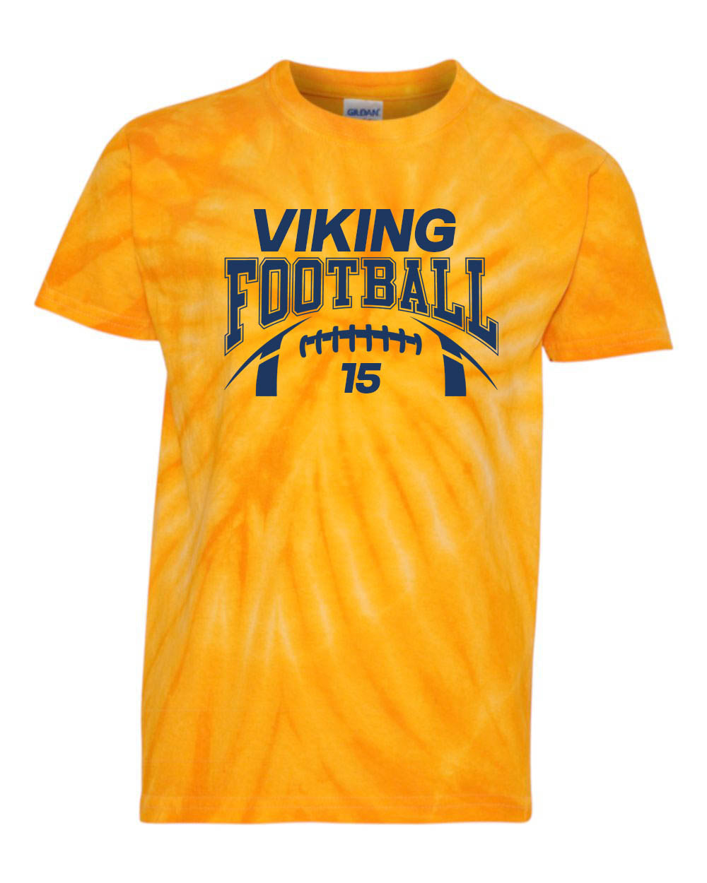 Vikings Football Design 8 Tie Dye t-shirt
