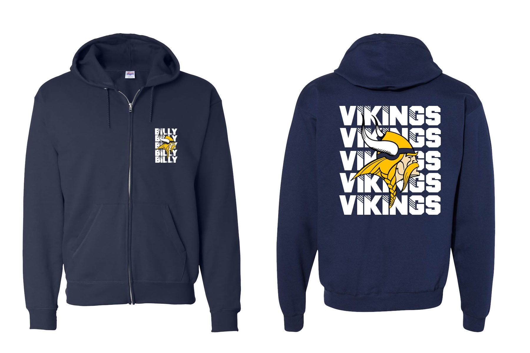 Rolling Hills design 8 Zip up Sweatshirt