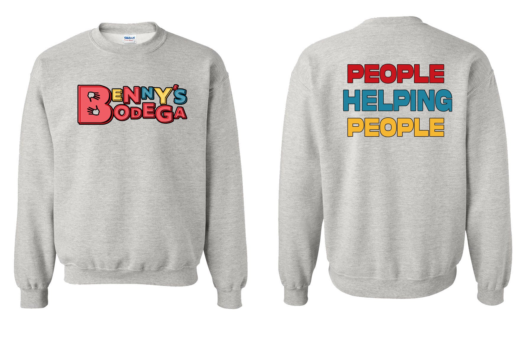 Benny's Bodega Non Hooded Sweatshirt Design 2