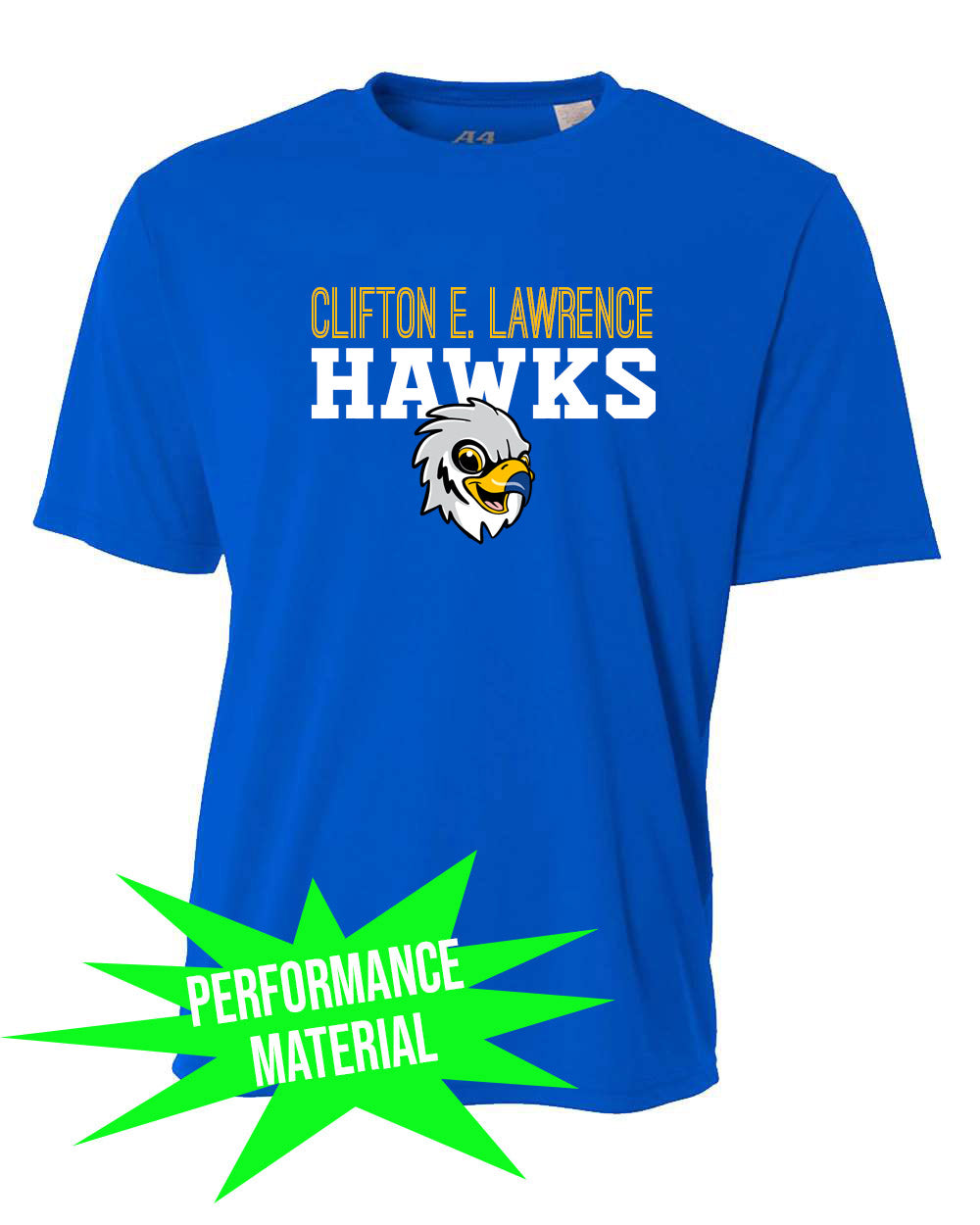 Clifton E. Lawrence Performance Material T-Shirt Design 1