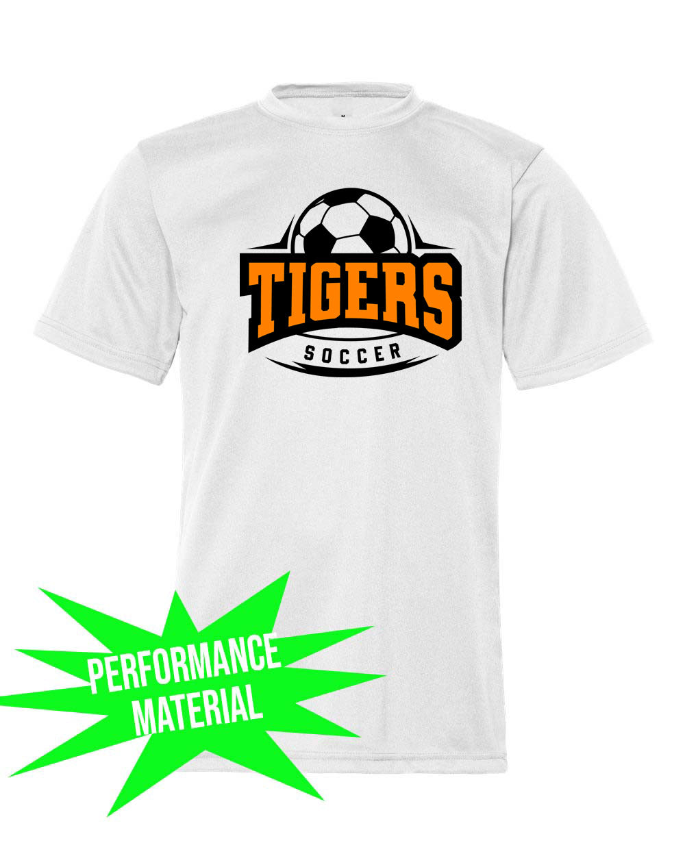 Lafayette Soccer Performance Material T-Shirt Design 1