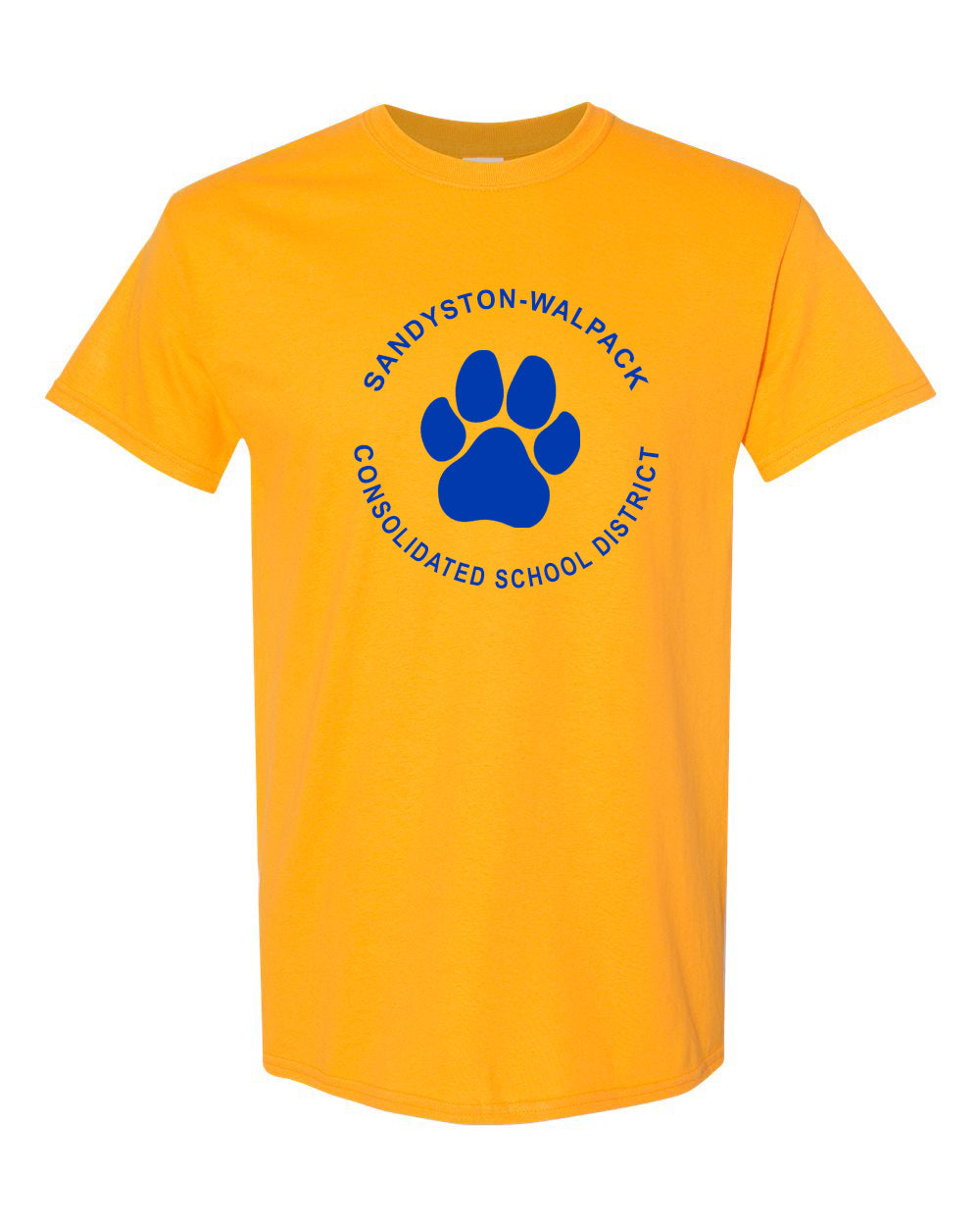 Sandyston Walpack Design 7 Gold T-Shirt