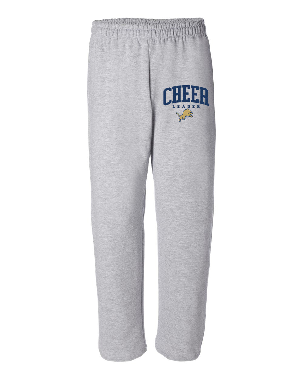 Pope John Cheer Design 3 Open Bottom Sweatpants