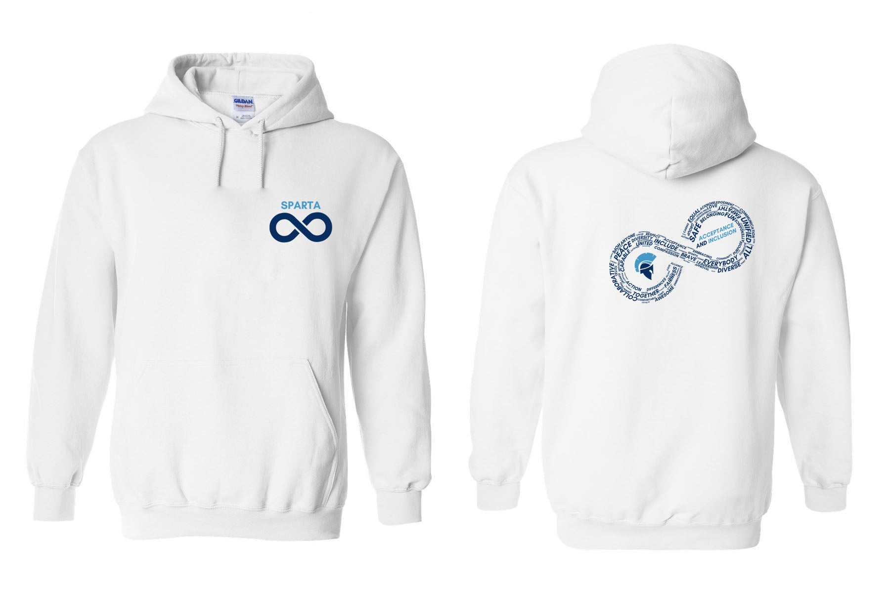 Autism Acceptance Design 2025 Hooded Sweatshirt