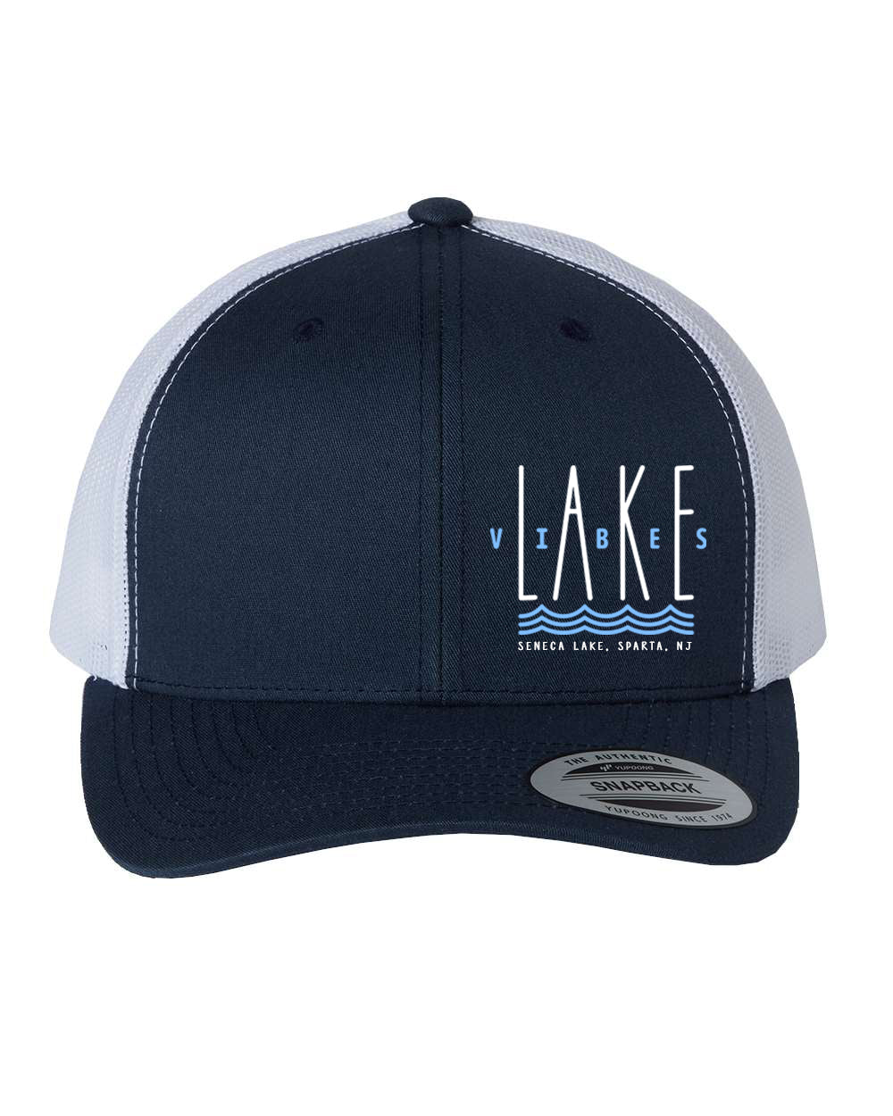 Seneca Lake Trucker Hat Design 2