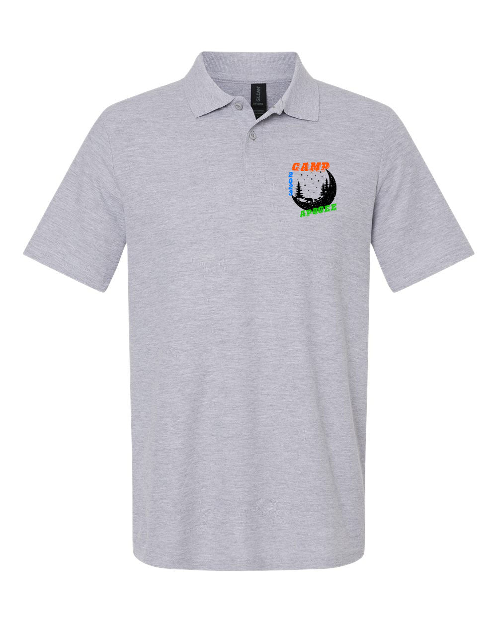Hilltop Camp Design 1 Polo T-Shirt