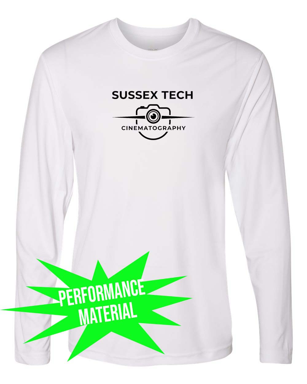 Sussex tech Film Performance Material Long Sleeve Shirt Design 3
