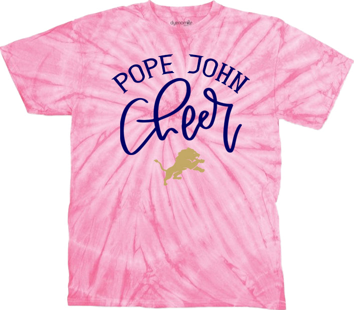 Pope John Cheer Tie Dye t-shirt Design 8