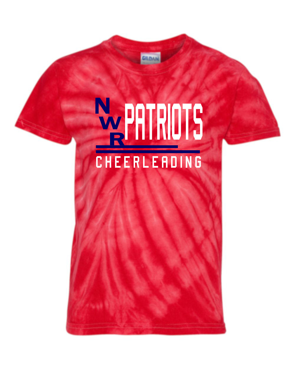 North Warren School Design 1 Tie Dye t-shirt