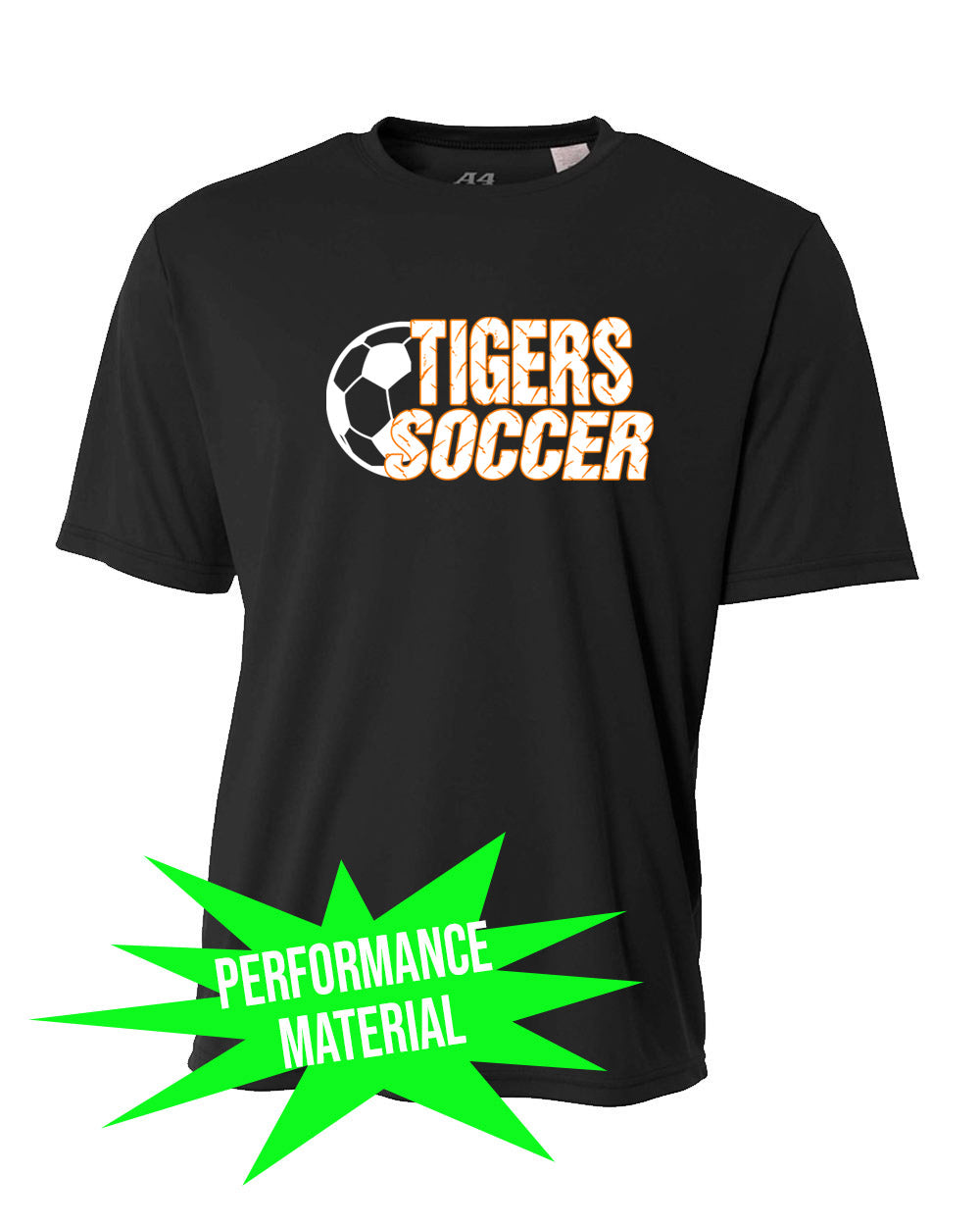Lafayette Soccer Performance Material T-Shirt Design 2