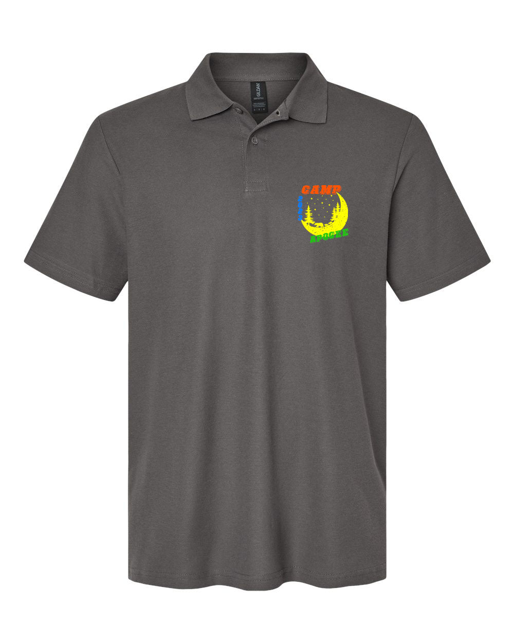 Hilltop Camp Design 1 Polo T-Shirt