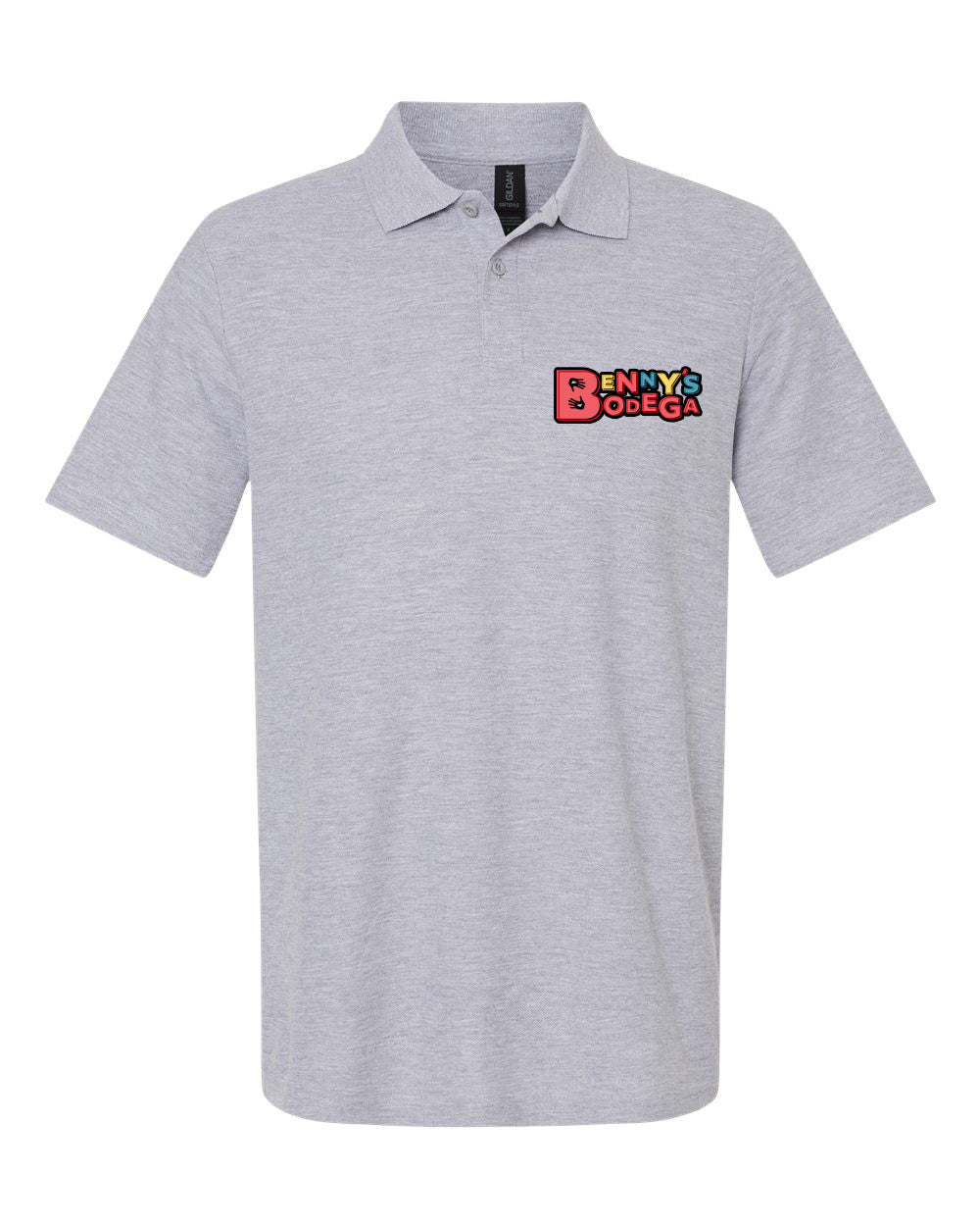 Benny's Bodega Polo T-Shirt Design 1