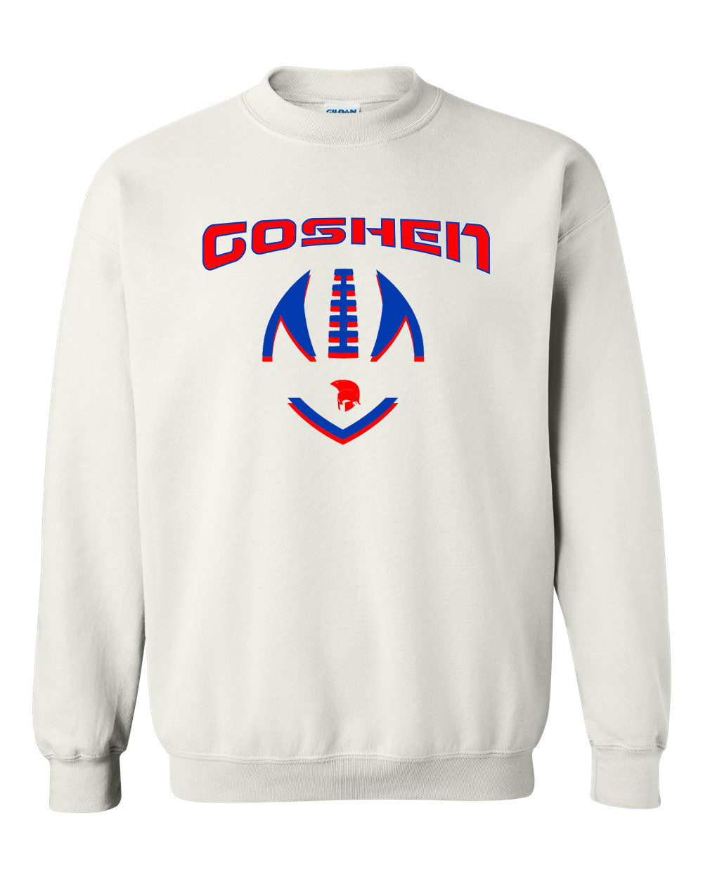 Goshen Football Design 8 non hooded sweatshirt