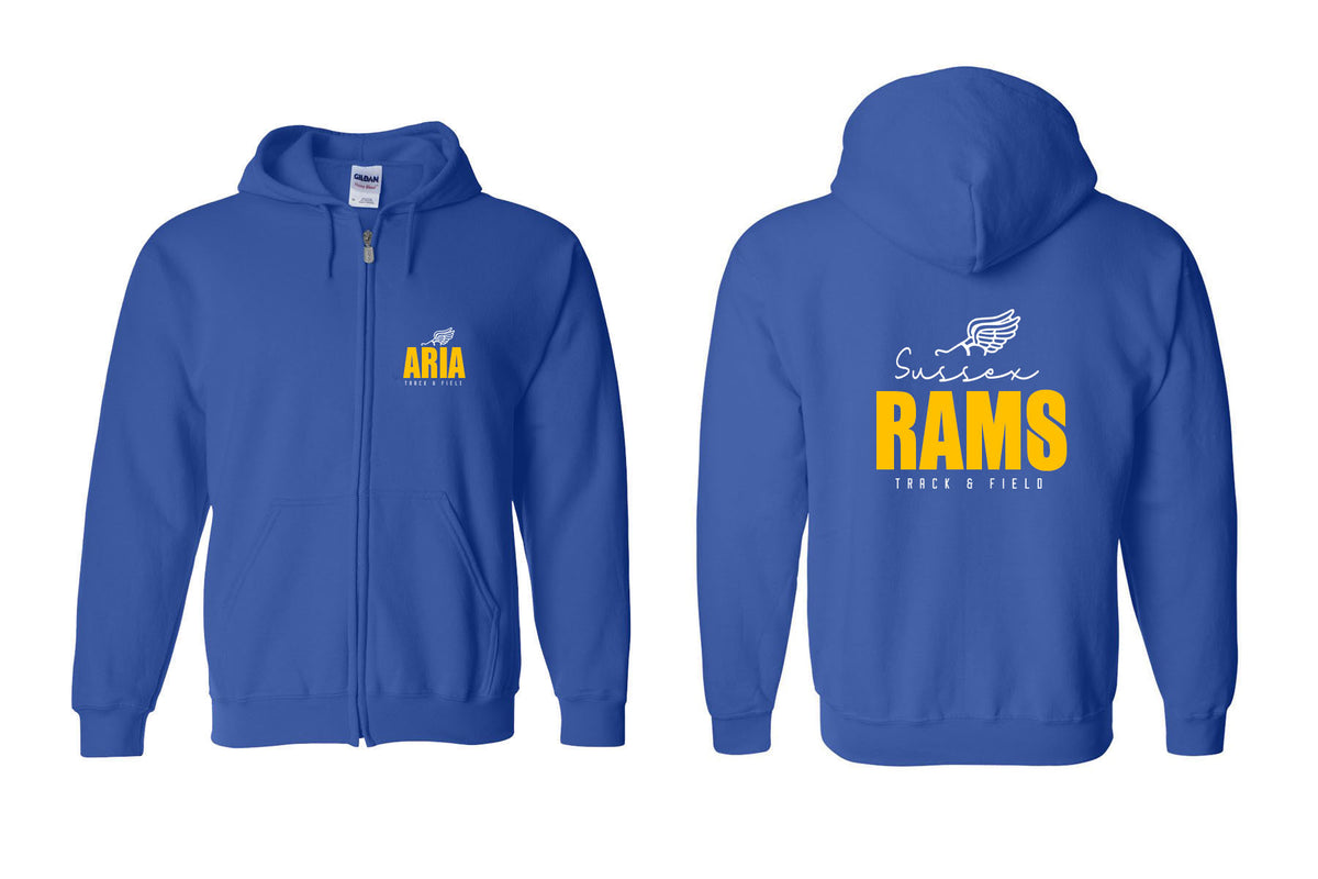 Sussex Rams Track Design 1 Zip Up
