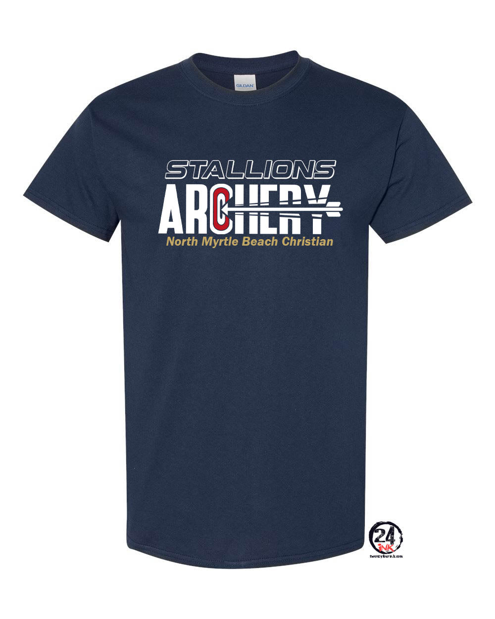 Stallions Archery T-Shirt Design 1