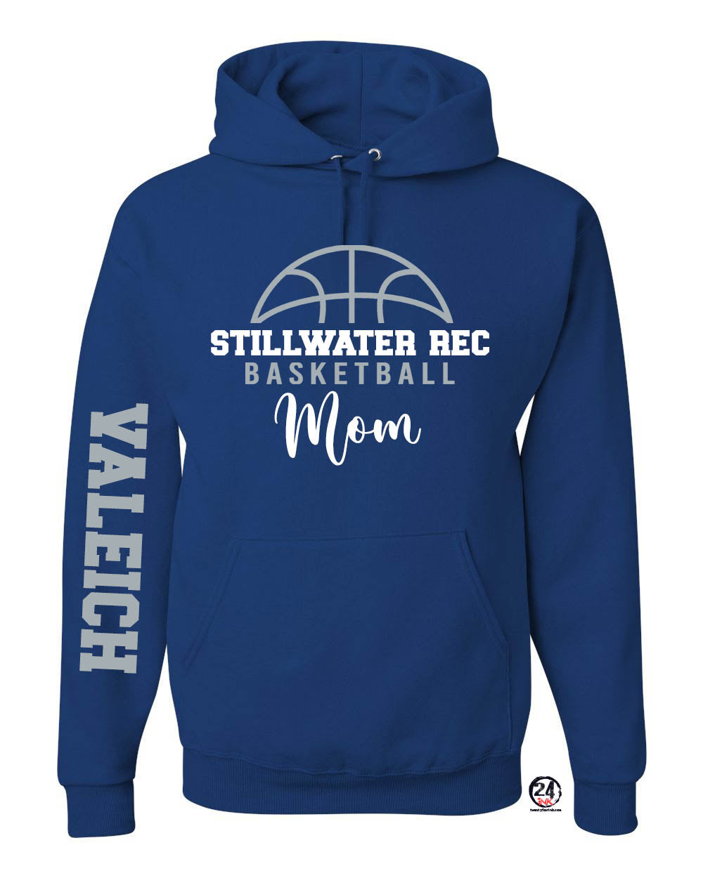 Stillwater Rec Basketball Mom Hooded Sweatshirt