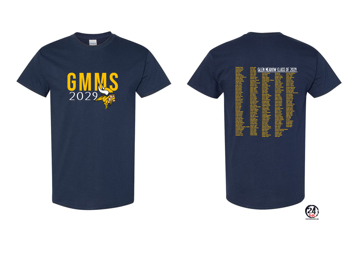 Glen Meadow Class of 2029 t-shirt