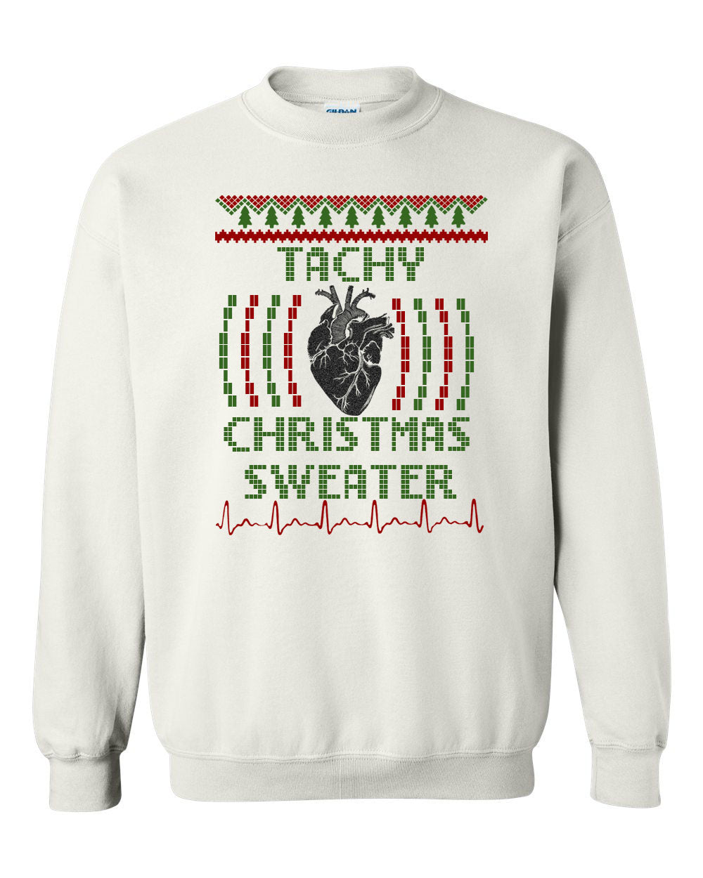 Tachy Christmas sweater non hooded sweatshirt