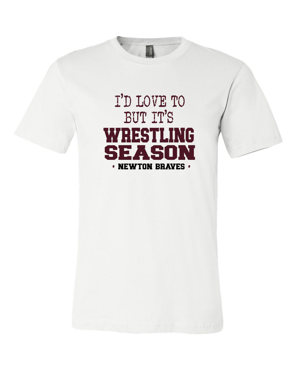 Newton wrestling design 10 T-Shirt