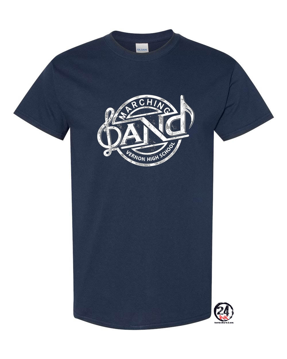 Vernon Marching Band Design 1 Logo T-Shirt
