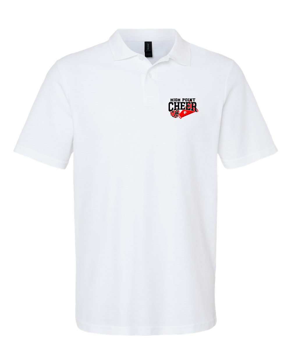 High Point Cheer Design 1 Polo T-Shirt