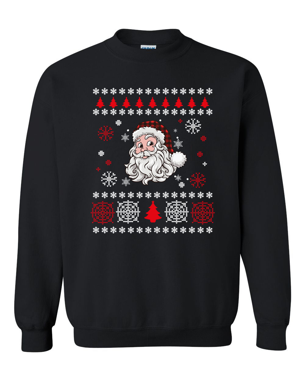 Santa Christmas sweater non hooded sweatshirt