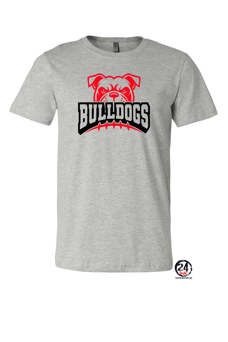 Bulldogs Football T-Shirt Design 1