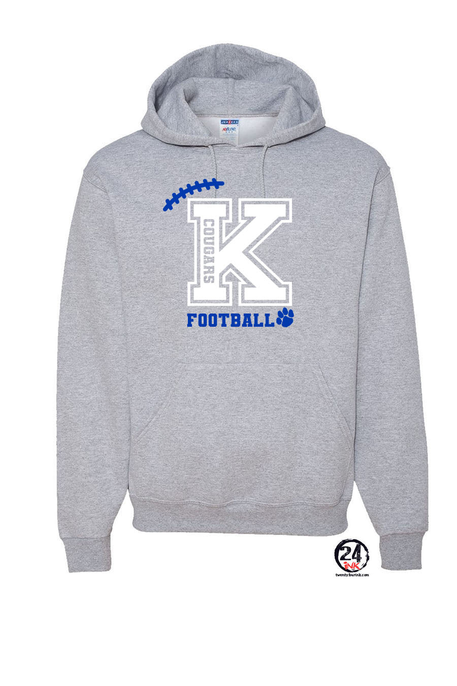 Cougars Football Hooded Sweatshirt Design 17