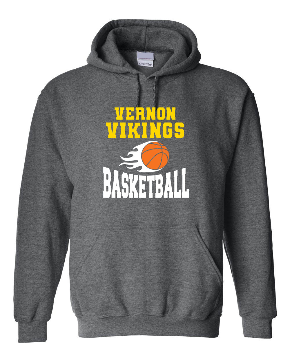 Vernon Basketball Hooded Sweatshirt