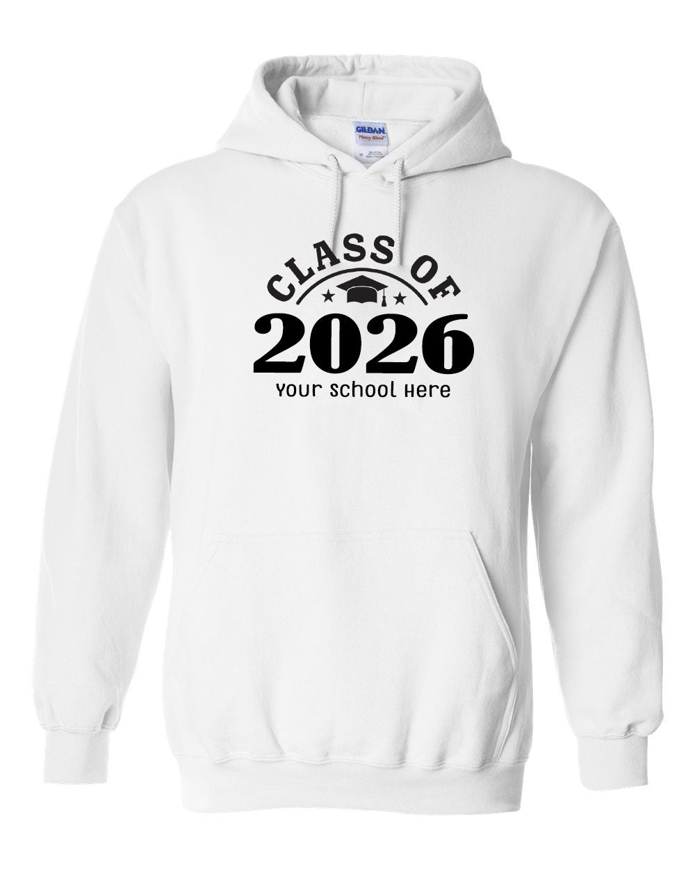 Class of 2026 Design 4 hooded sweatshirt