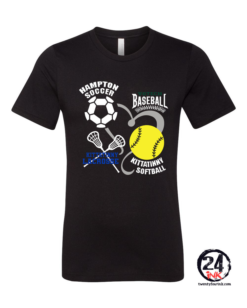 Kids in all sports t-shirt