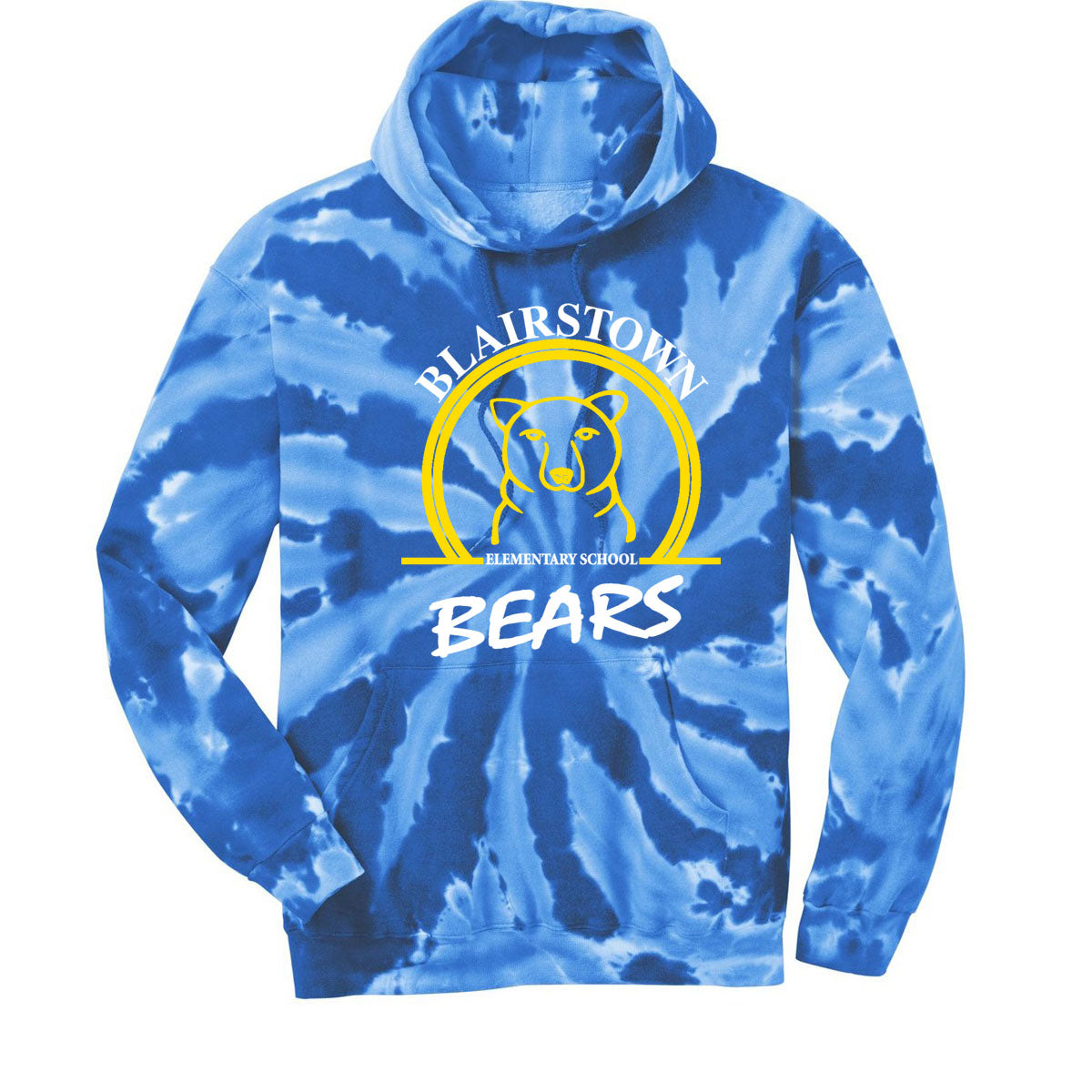 Blairstown Tie-Dye Hooded Sweatshirt Design 10